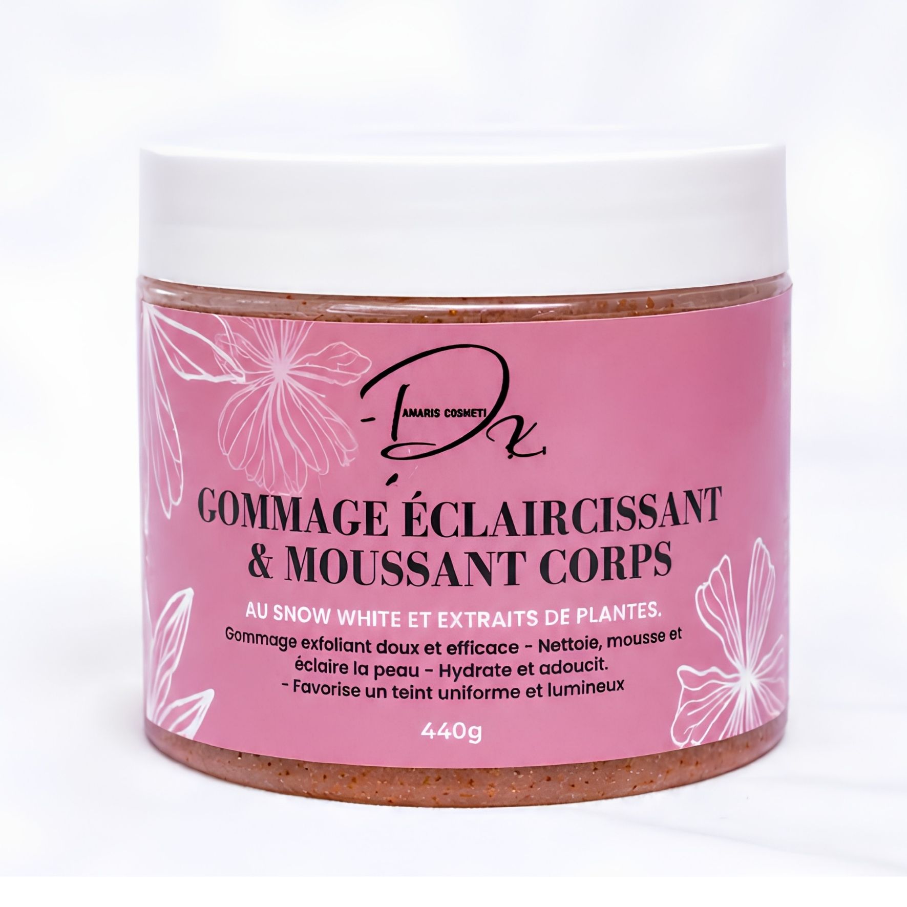 Gommage éclaircissant et moussant corps 440g